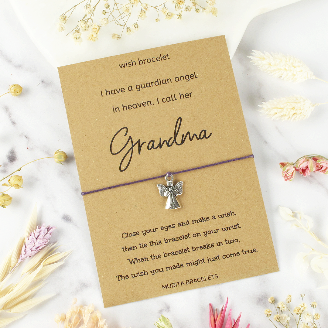 A Guardian Angel Called Grandma - Mudita Bracelets