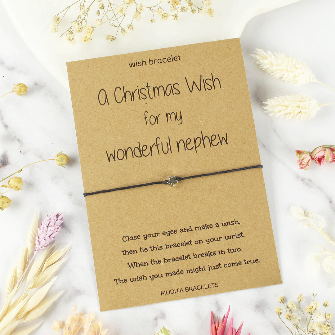 A Christmas Wish For My Nephew - Mudita Bracelets