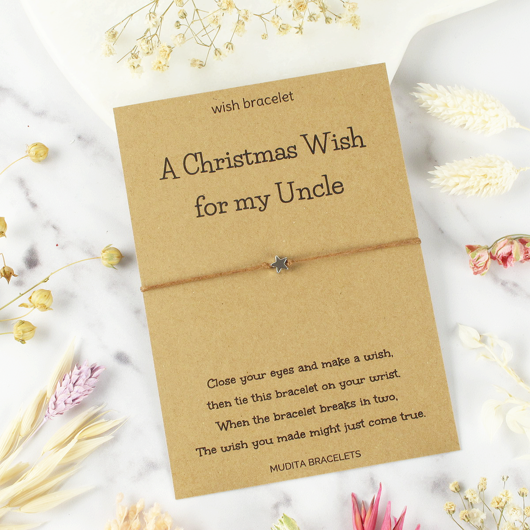 A Christmas Wish For My Uncle - Mudita Bracelets