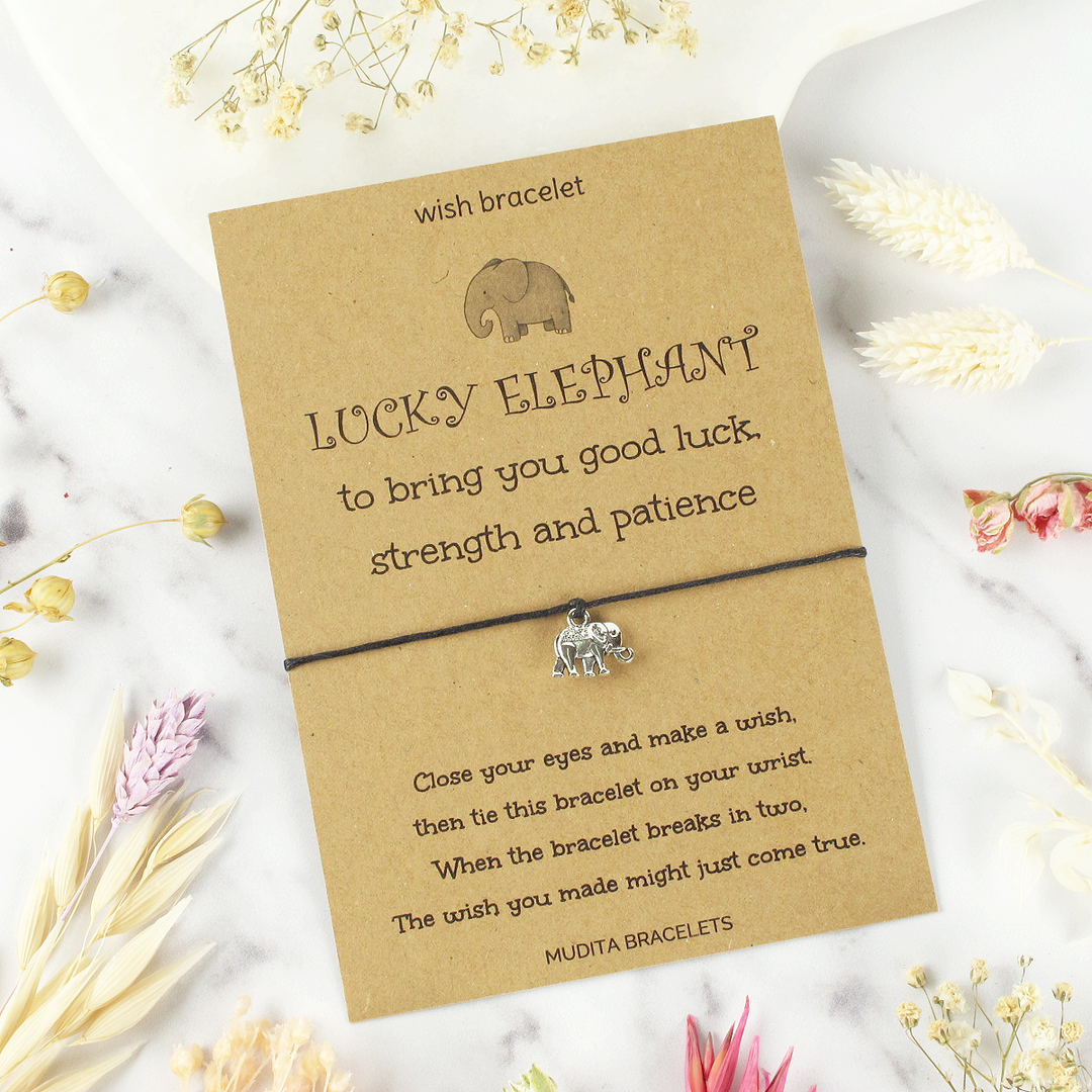 Lucky Elephant To Bring You Good Luck - Mudita Bracelets