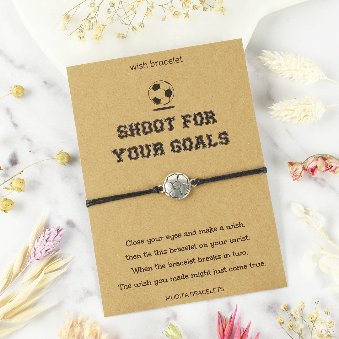 Shoot For Your Goals - Mudita Bracelets