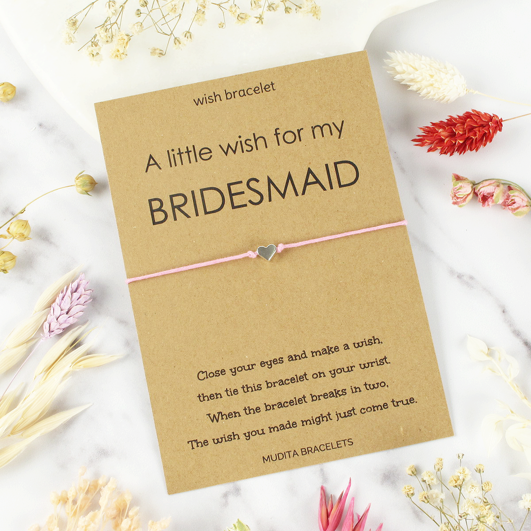 A Little Wish For My Bridesmaid - Mudita Bracelets