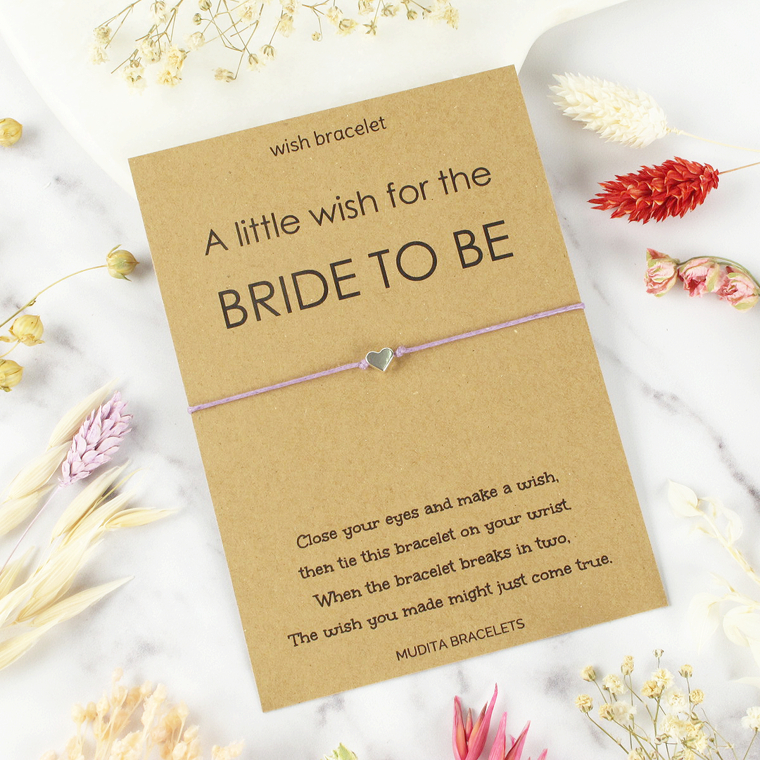A Little Wish For the Bride To Be - Mudita Bracelets