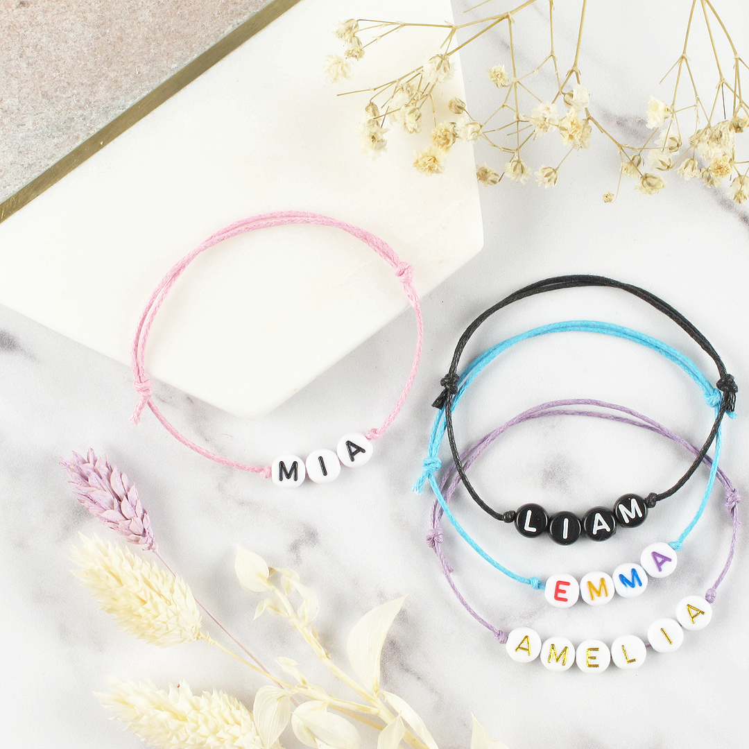 Personalised Thank you Party Wish Bracelet