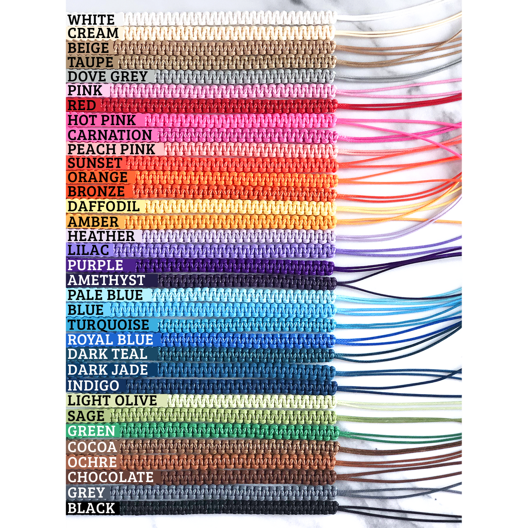 Cotton Cord Surfer Bracelet