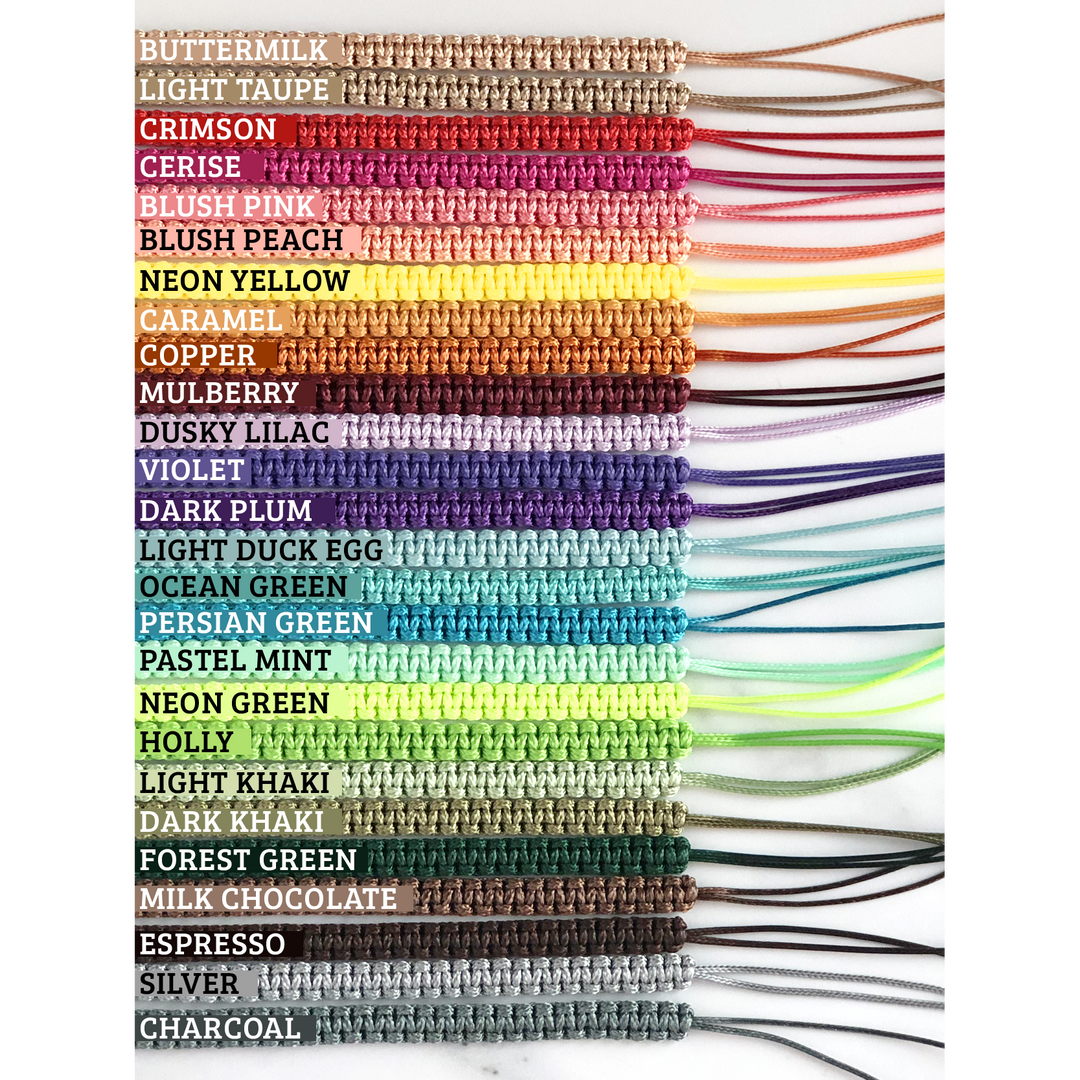 Cotton Cord Surfer Bracelet