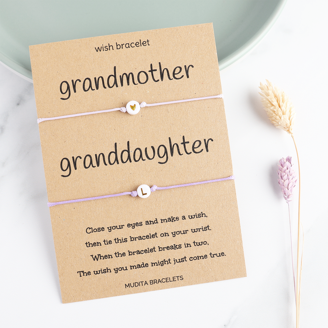 Grandmother granddaughter bracelets online