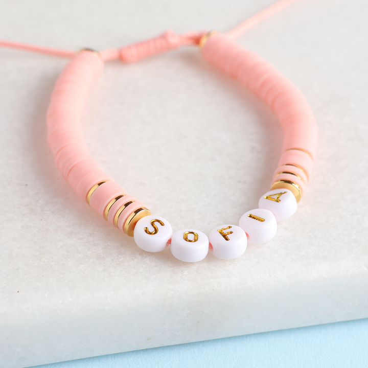 Personalised Heishi Bracelet