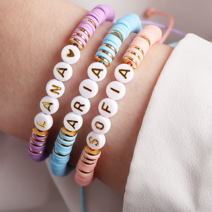 Personalised Heishi Bracelet