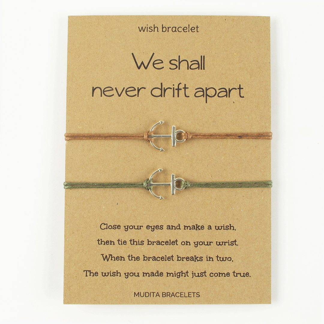 We Shall Never Drift Apart - Mudita Bracelets