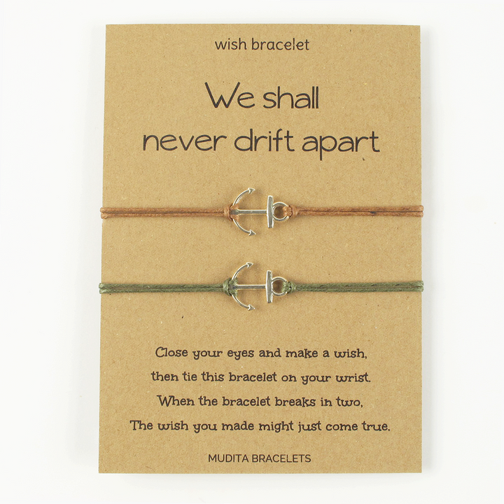 We Shall Never Drift Apart - Mudita Bracelets