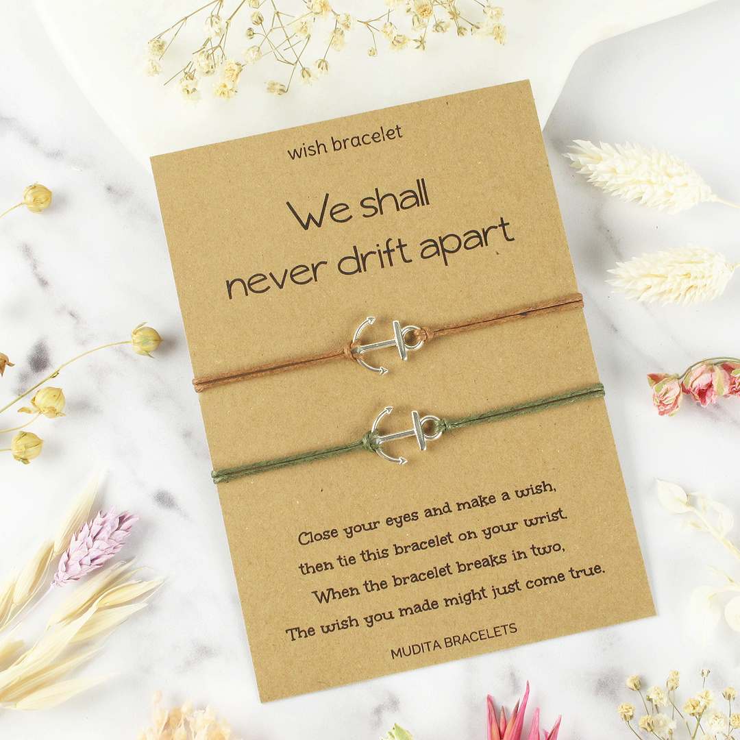 We Shall Never Drift Apart - Mudita Bracelets