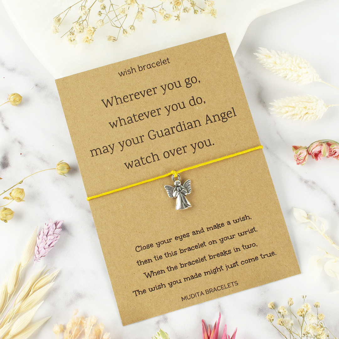 May Your Guardian Angel Watch Over You - Mudita Bracelets