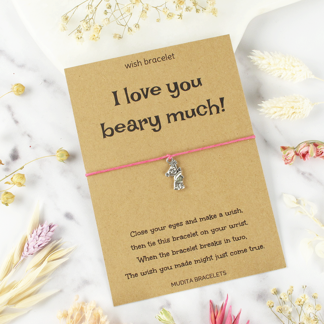 I Love You Beary Much - Mudita Bracelets