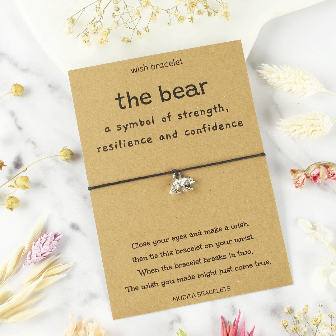 The Bear Wish Bracelet - Mudita Bracelets