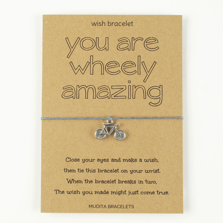 You Are Wheely Amazing - Mudita Bracelets