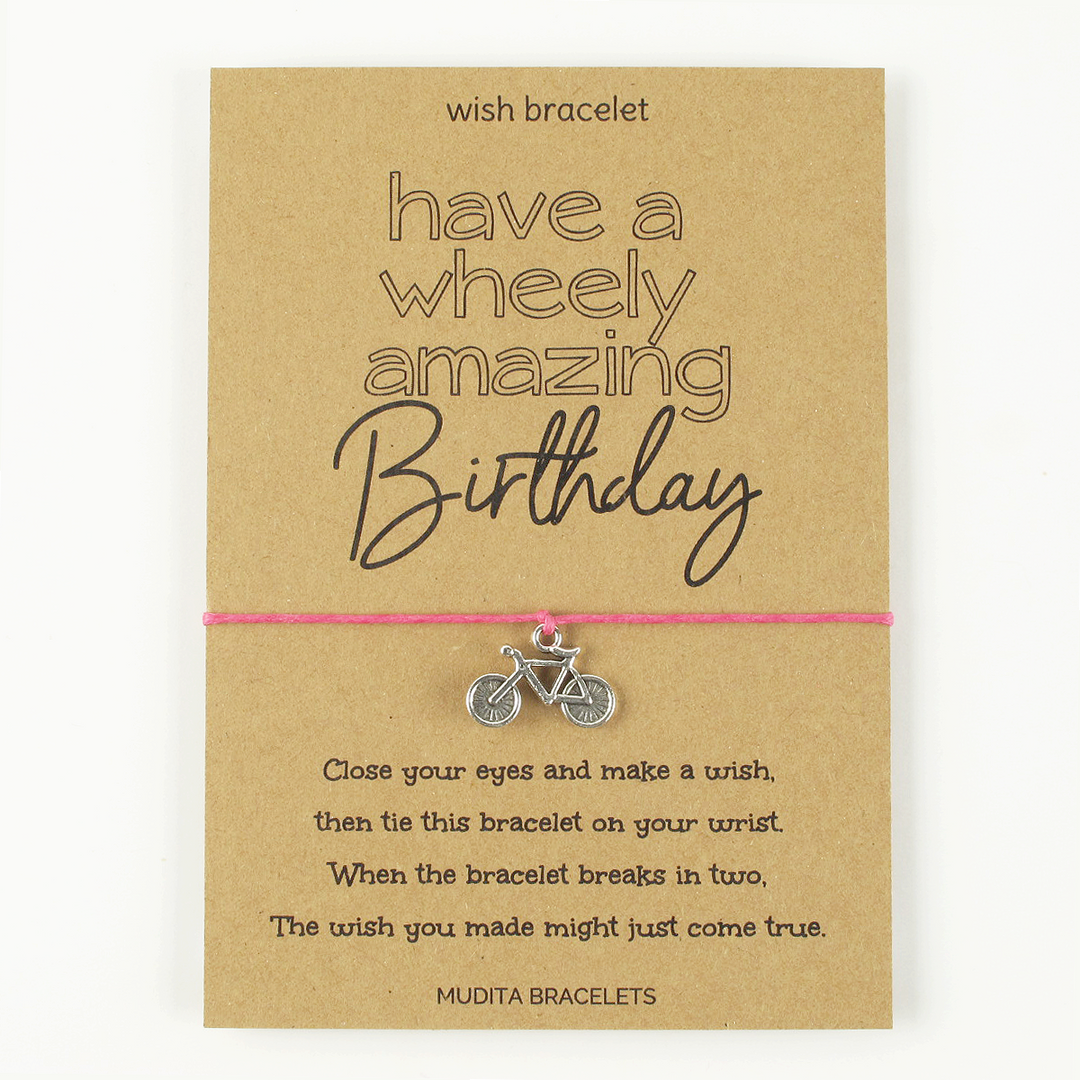 Have A Wheely Amazing Birthday - Mudita Bracelets