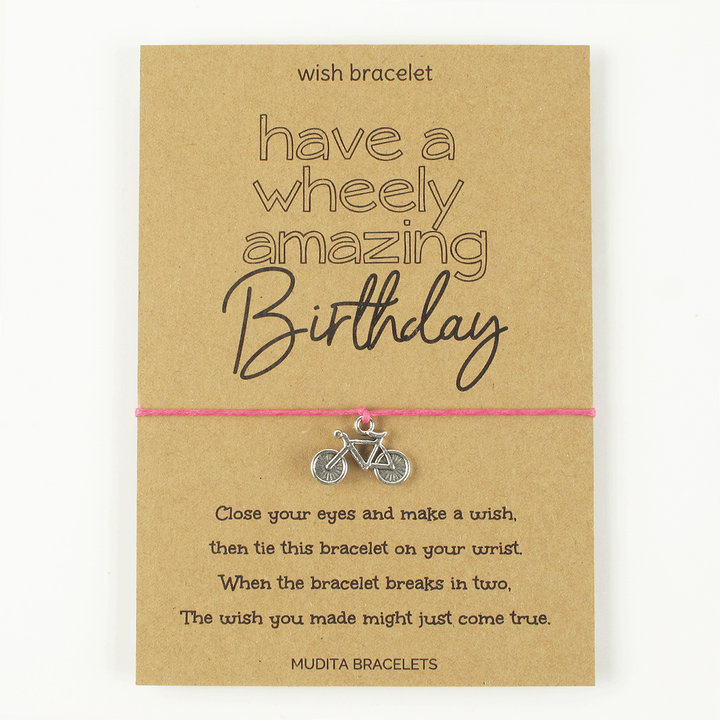 Have A Wheely Amazing Birthday - Mudita Bracelets