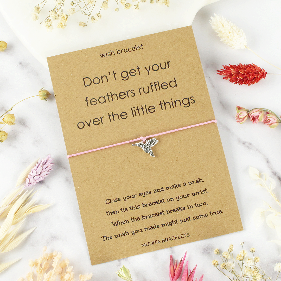 Don't Get Your Feathers Ruffled - Mudita Bracelets