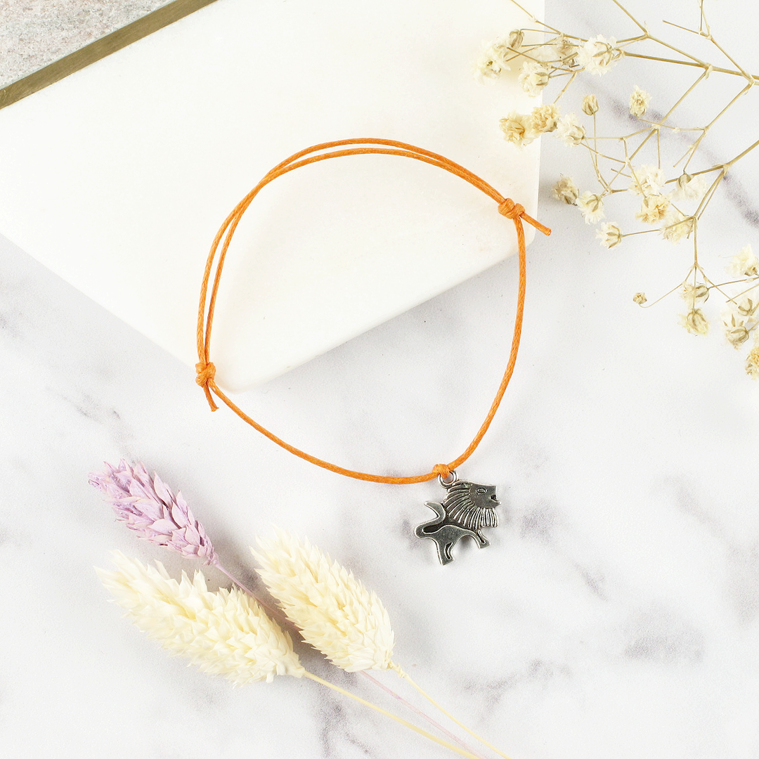 You Are Roarsome Lion Charm Wish Bracelet