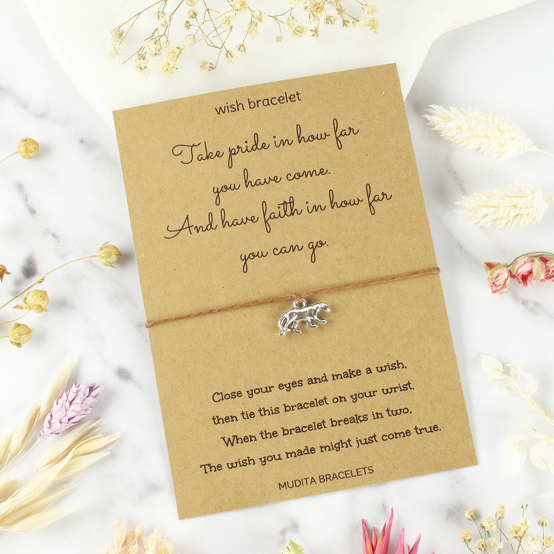 Take Pride in How Far You Have come - Mudita Bracelets