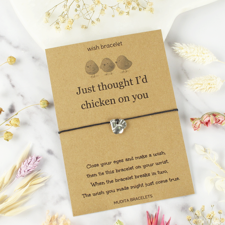 Just Thought I'd Chicken On You - Mudita Bracelets