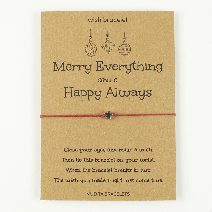 Merry Everything And A Happy Always - Mudita Bracelets
