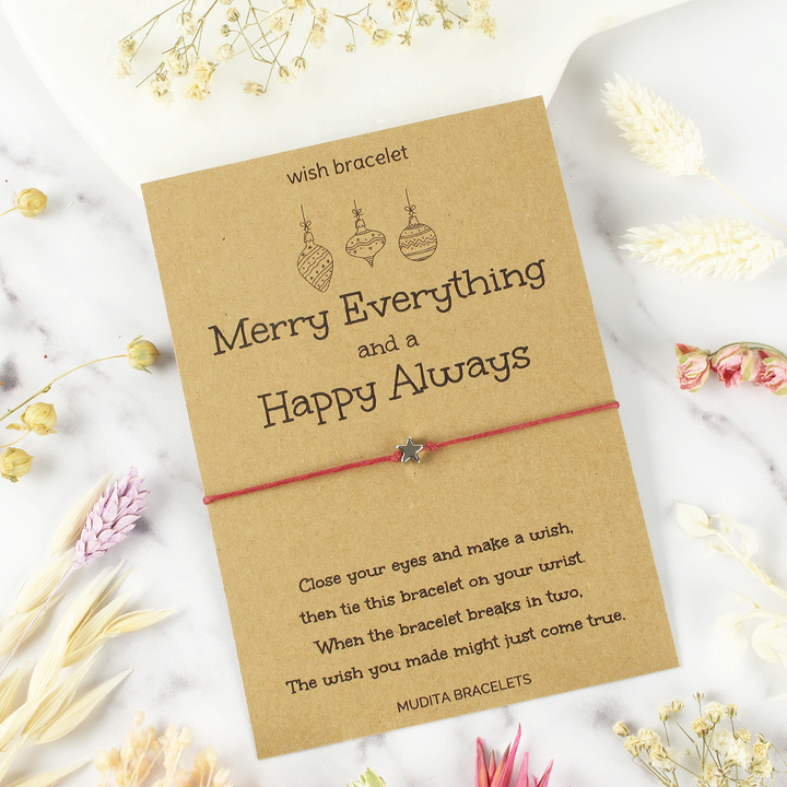 Merry Everything And A Happy Always - Mudita Bracelets