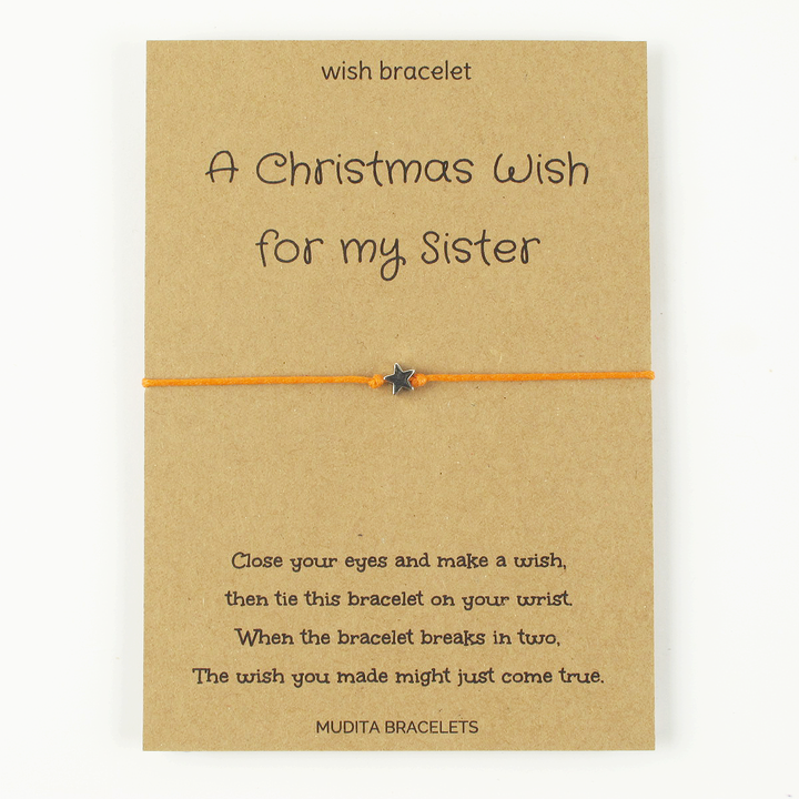 A Christmas Wish For My Sister - Mudita Bracelets