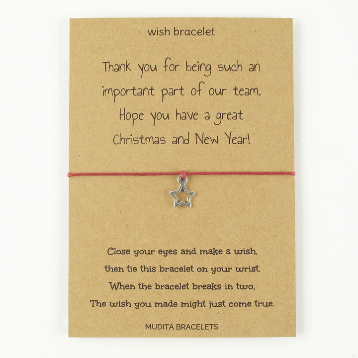 Thank you For Being Part Of Our Team - Mudita Bracelets
