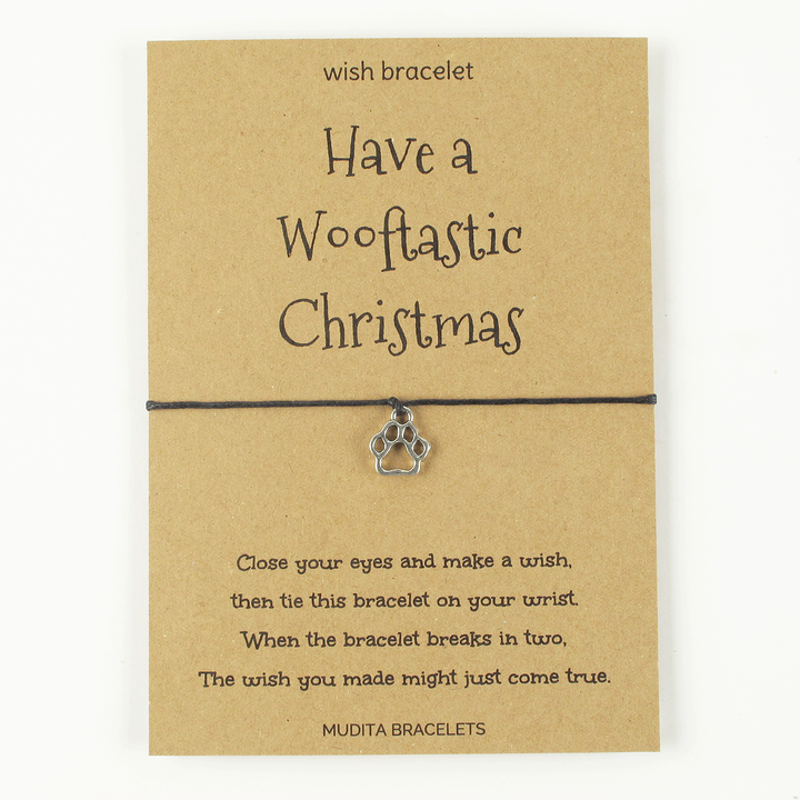 Have A Wooftastic Christmas - Mudita Bracelets