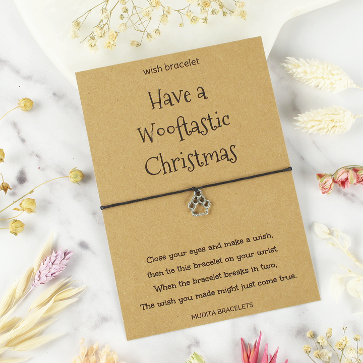 Have A Wooftastic Christmas - Mudita Bracelets