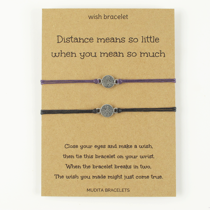 Distance Means So Little - Mudita Bracelets