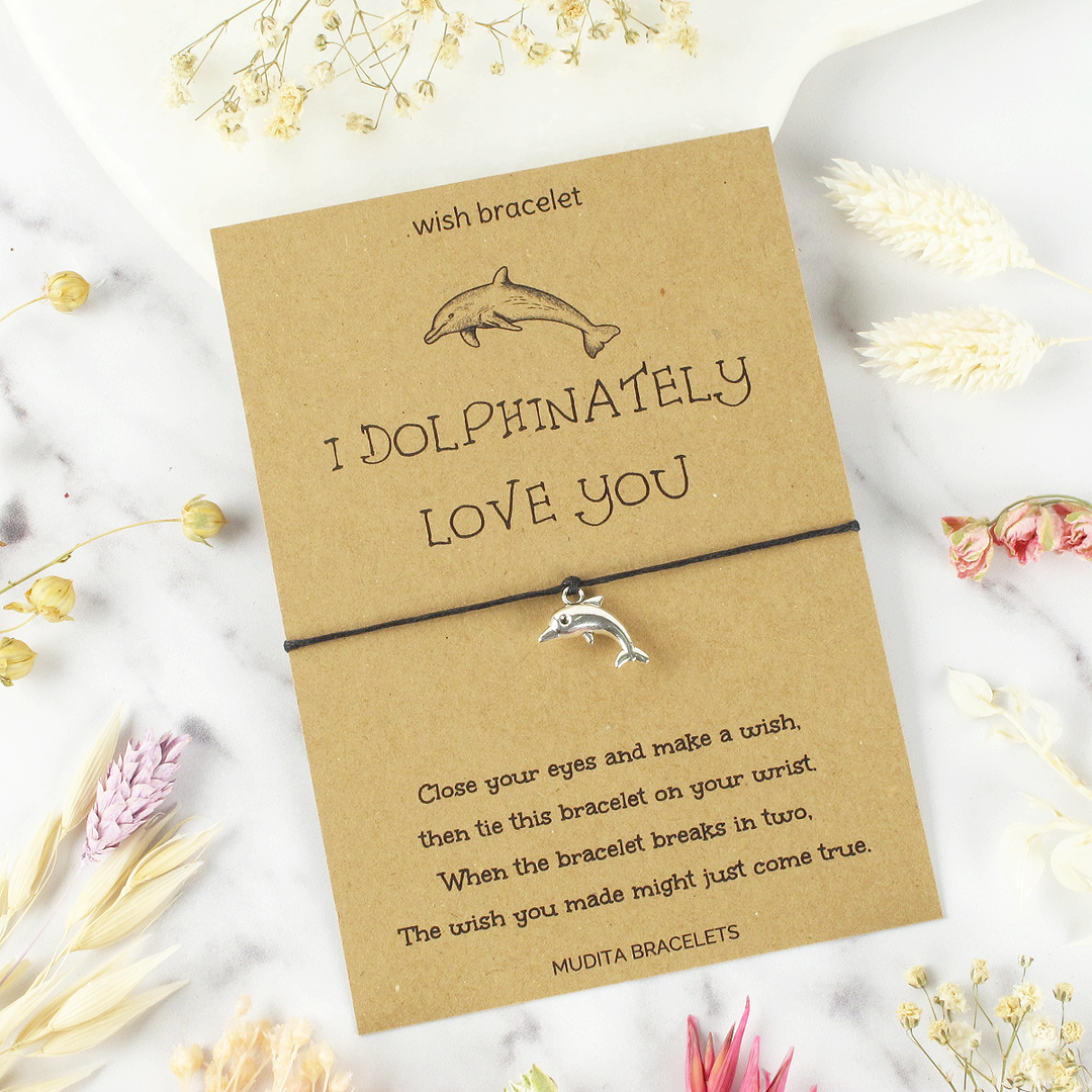 I Dolphinately Love You - Mudita Bracelets