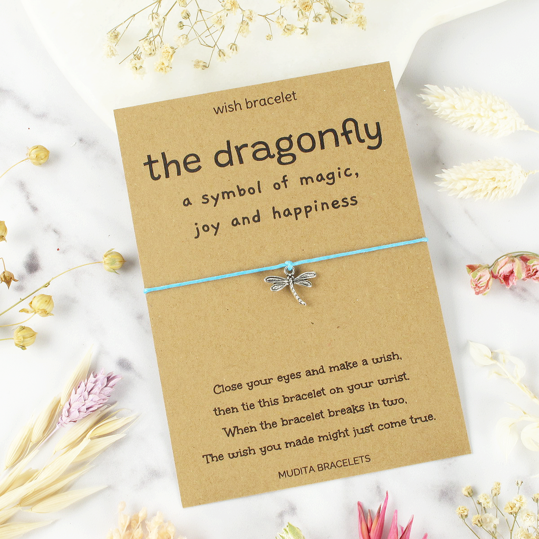 The Dragonfly Wish Bracelet - Mudita Bracelets