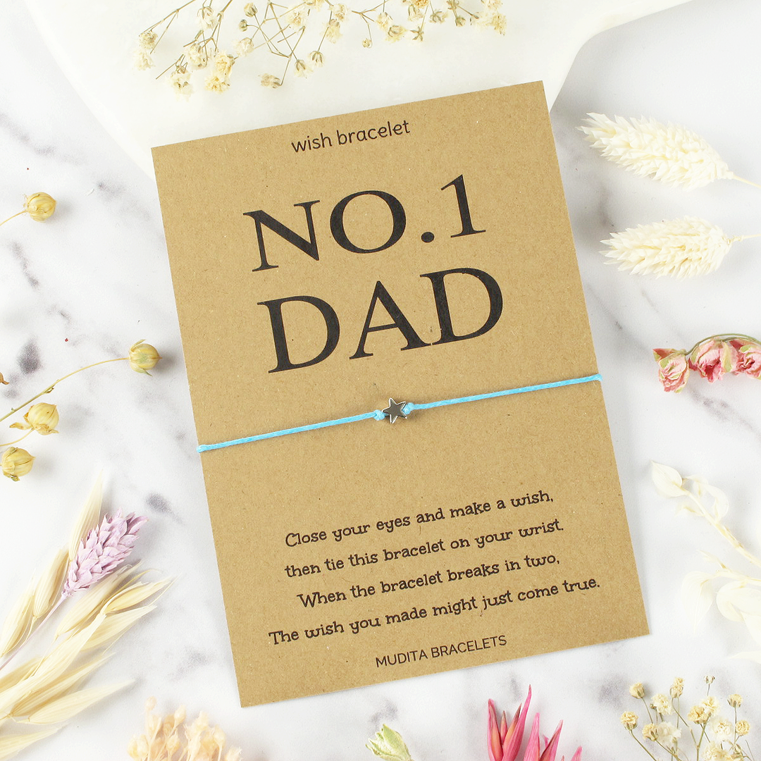 No.1 Dad - Mudita Bracelets