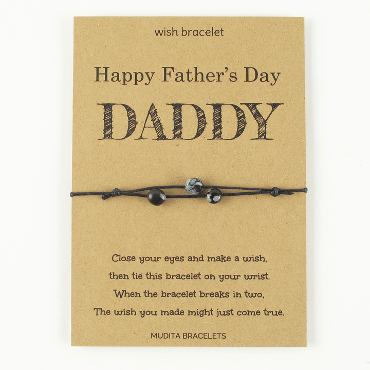 Happy Father's Day Daddy - Mudita Bracelets