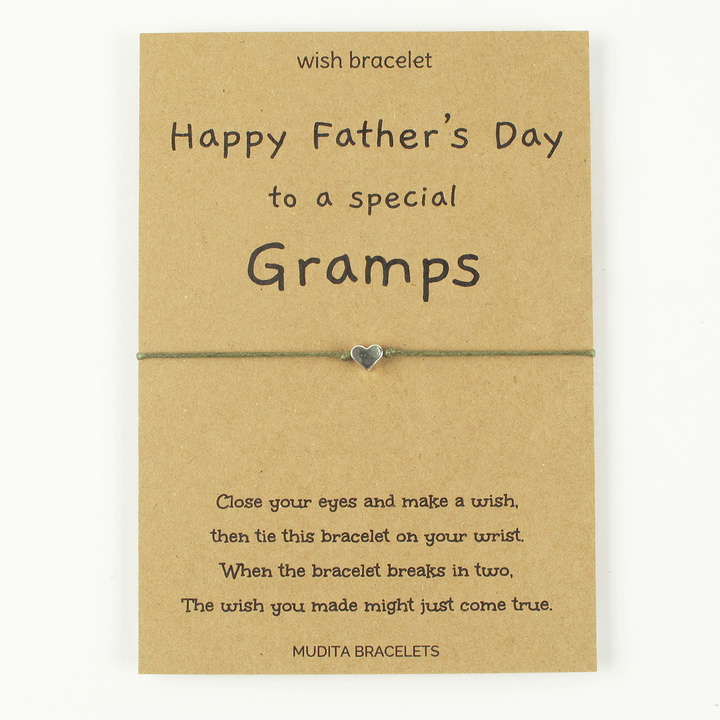 Happy Father's Day Gramps - Mudita Bracelets