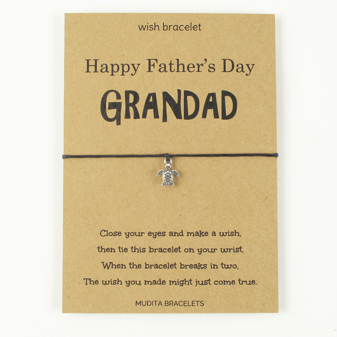 Happy Father's Day Grandad - Mudita Bracelets