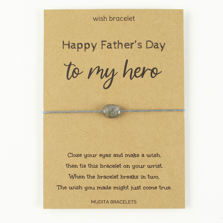 Happy Father's Day To My Hero - Mudita Bracelets
