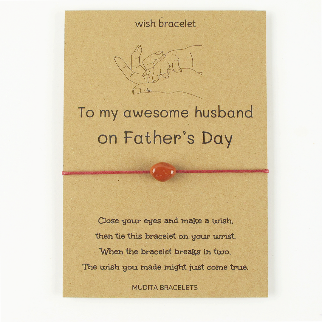 To My Husband On Fathers' Day - Mudita Bracelets