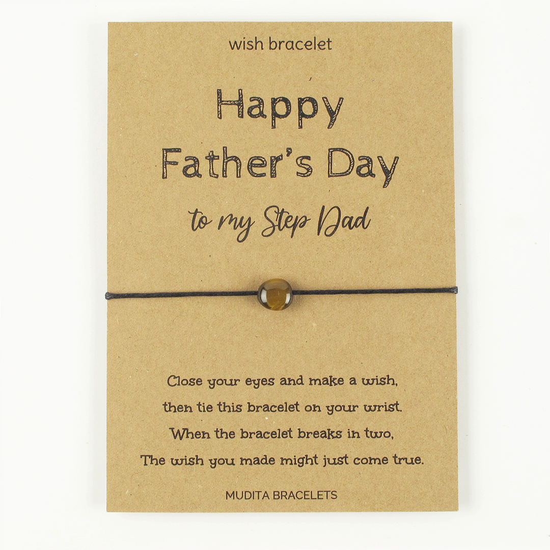 Happy Father's Day To My Step Dad - Mudita Bracelets