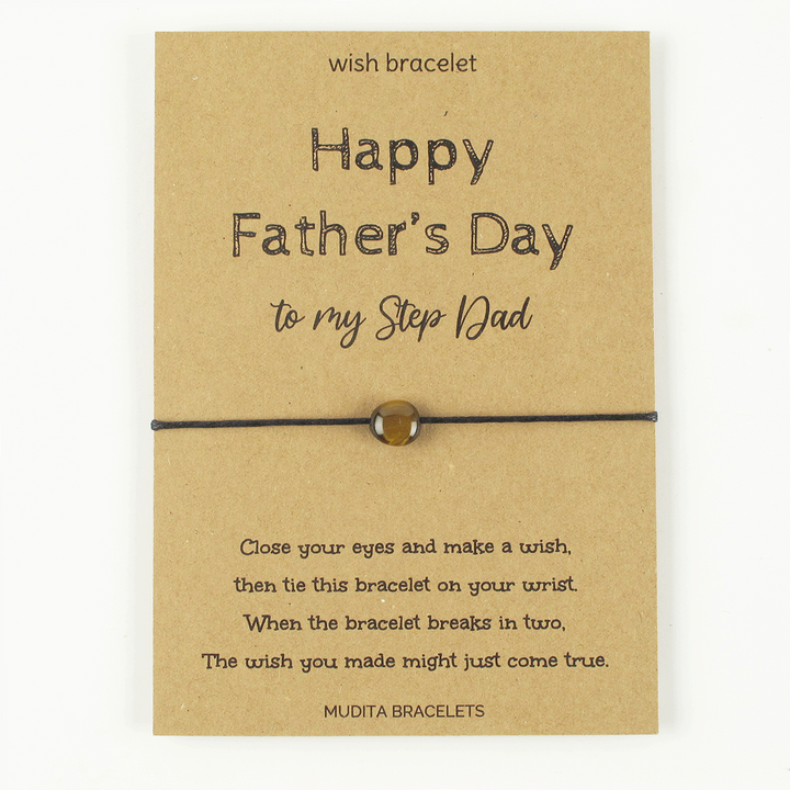 Happy Father's Day To My Step Dad - Mudita Bracelets