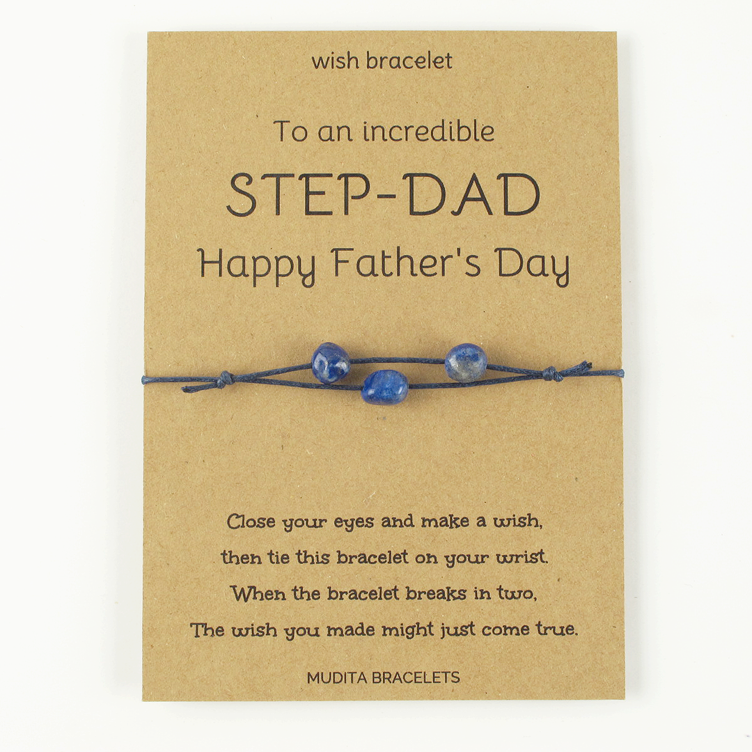To An Incredible Step-Dad - Mudita Bracelets
