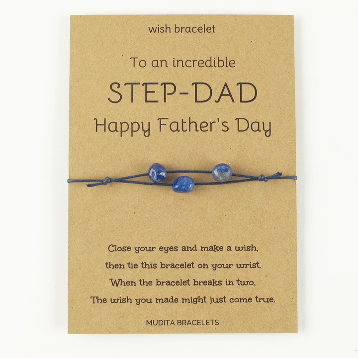 To An Incredible Step-Dad - Mudita Bracelets