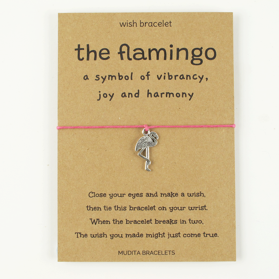 The Flamingo Wish Bracelet - Mudita Bracelets