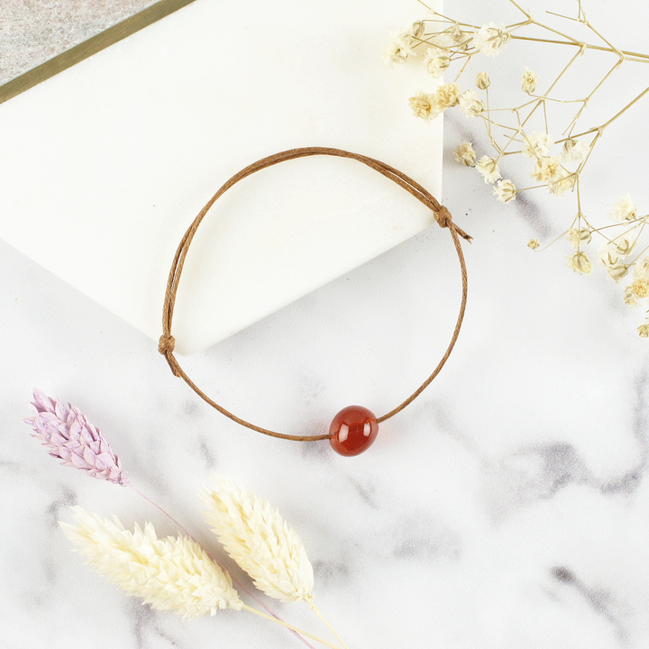 Carnelian Wish Bracelet