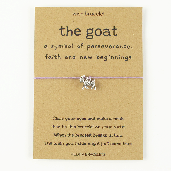 The Goat Wish Bracelet - Mudita Bracelets