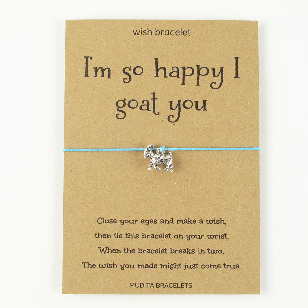I'm So Happy I Goat You - Mudita Bracelets
