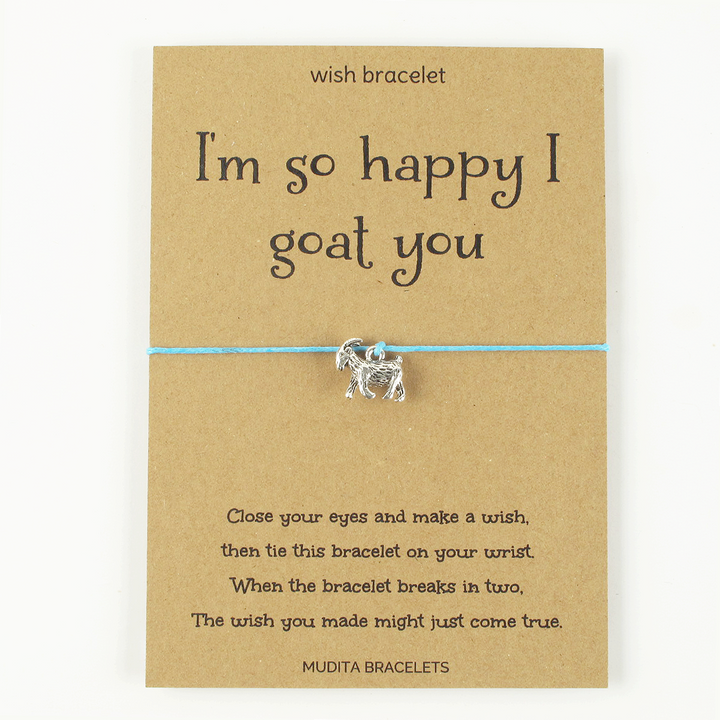 I'm So Happy I Goat You - Mudita Bracelets